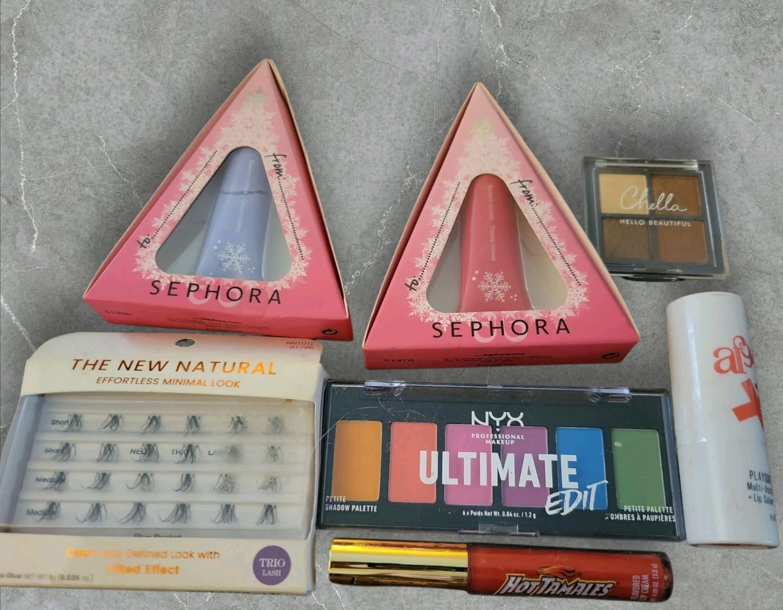 Large NEW makeup lot bundle assorted Almay Nyx Sephora Revlon And More