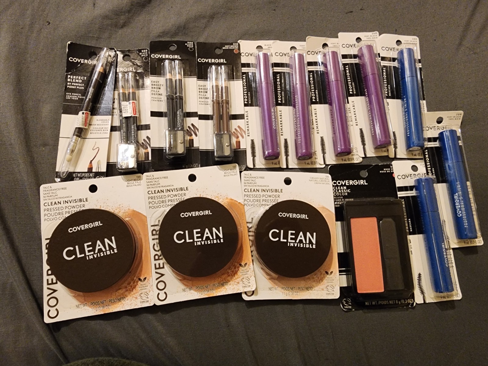 Mixed MAKEUP BEAUTY Bundle CoverGirl 15 Pc