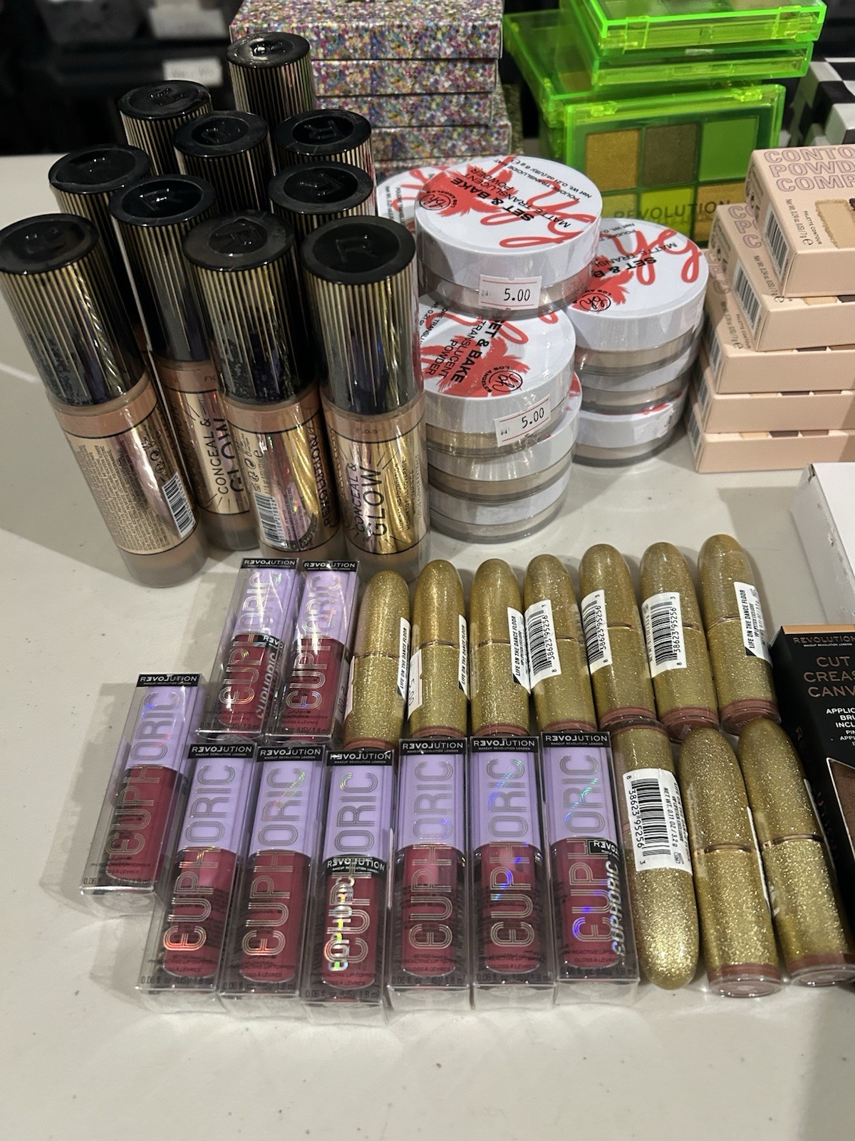 Lot of (130) Assorted Revolution Products