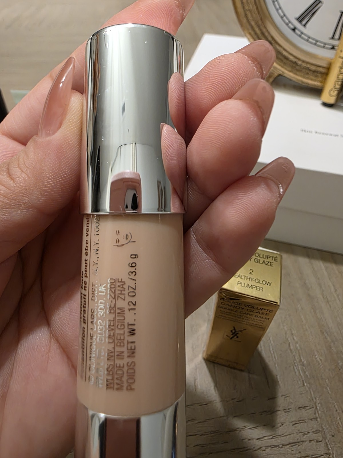 Beauty Hight Class Lot 5 Clarins, Lancôme, Grande Lips And YSL Lipstick