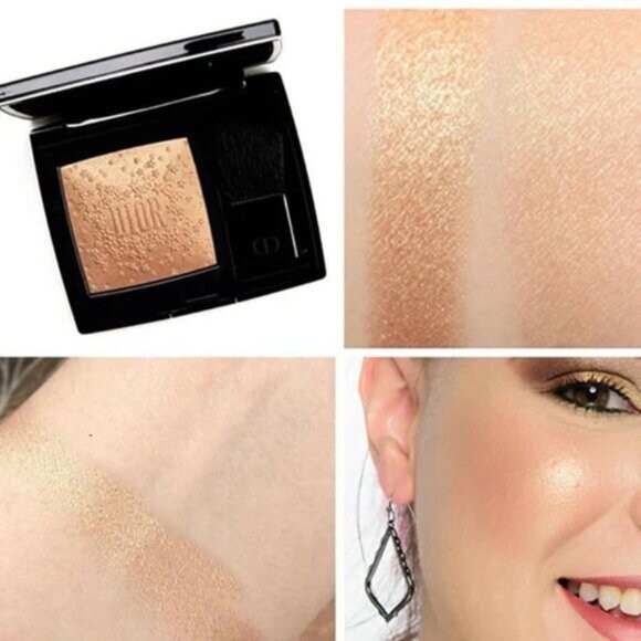 DIOR Rouge Gold Blush & 434 Promenade Lipstick Combo – BNIP!