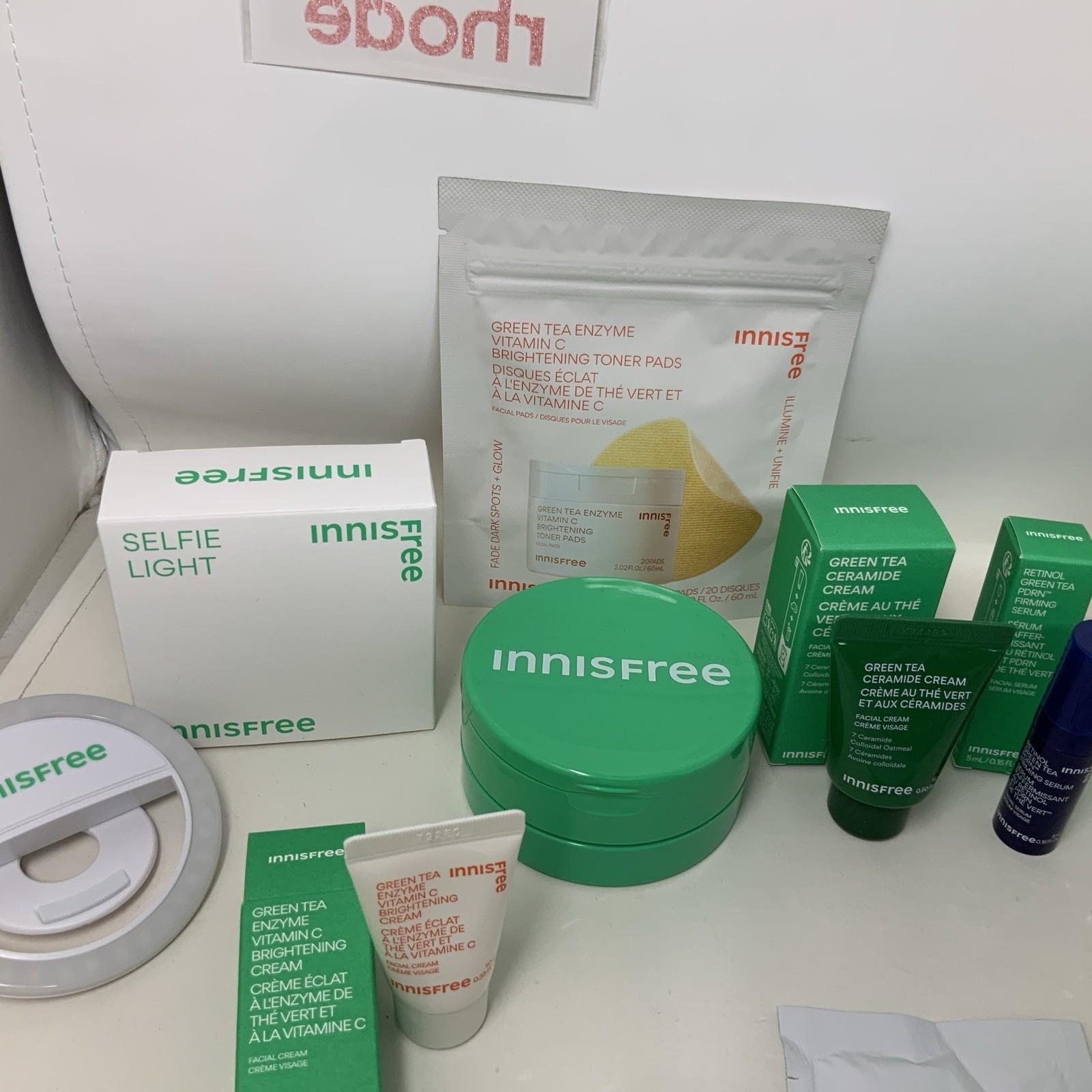 Huge Lot Of 47 Pieces Innisfree & La Mer Of Pieces Full ,travel & Mini Size