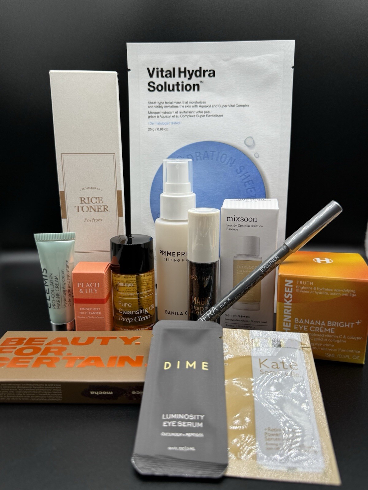 Premium Beauty Mix w/ Bonus Bag (full, travel & sample sizes) – 13pieces – NEW