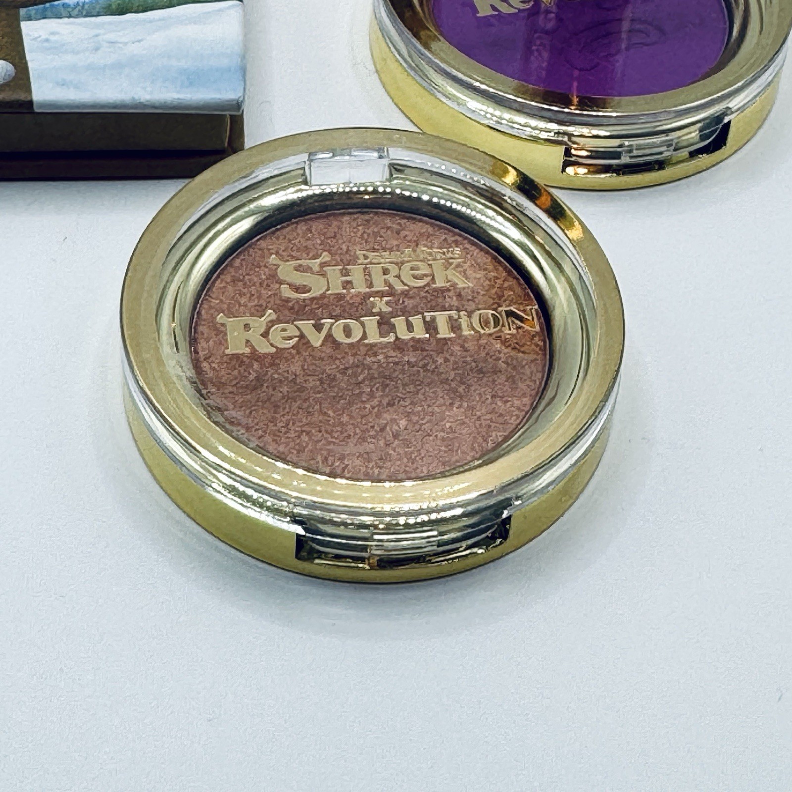 Shrek X Revolution Gingy Gingerbread Tin + New Eyeshadow Lipstick Blush + More