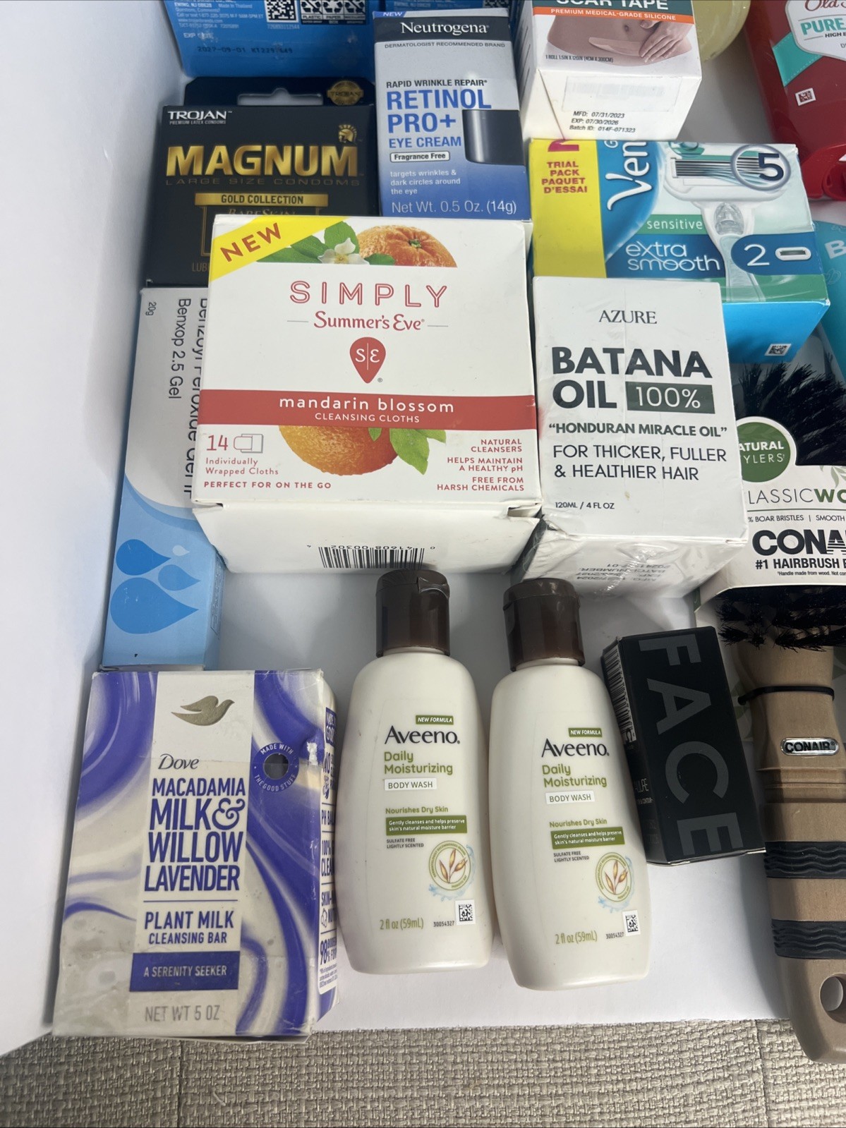 Mixed Lot of Makeup, Skincare, Fragrance, and Health Beauty Products