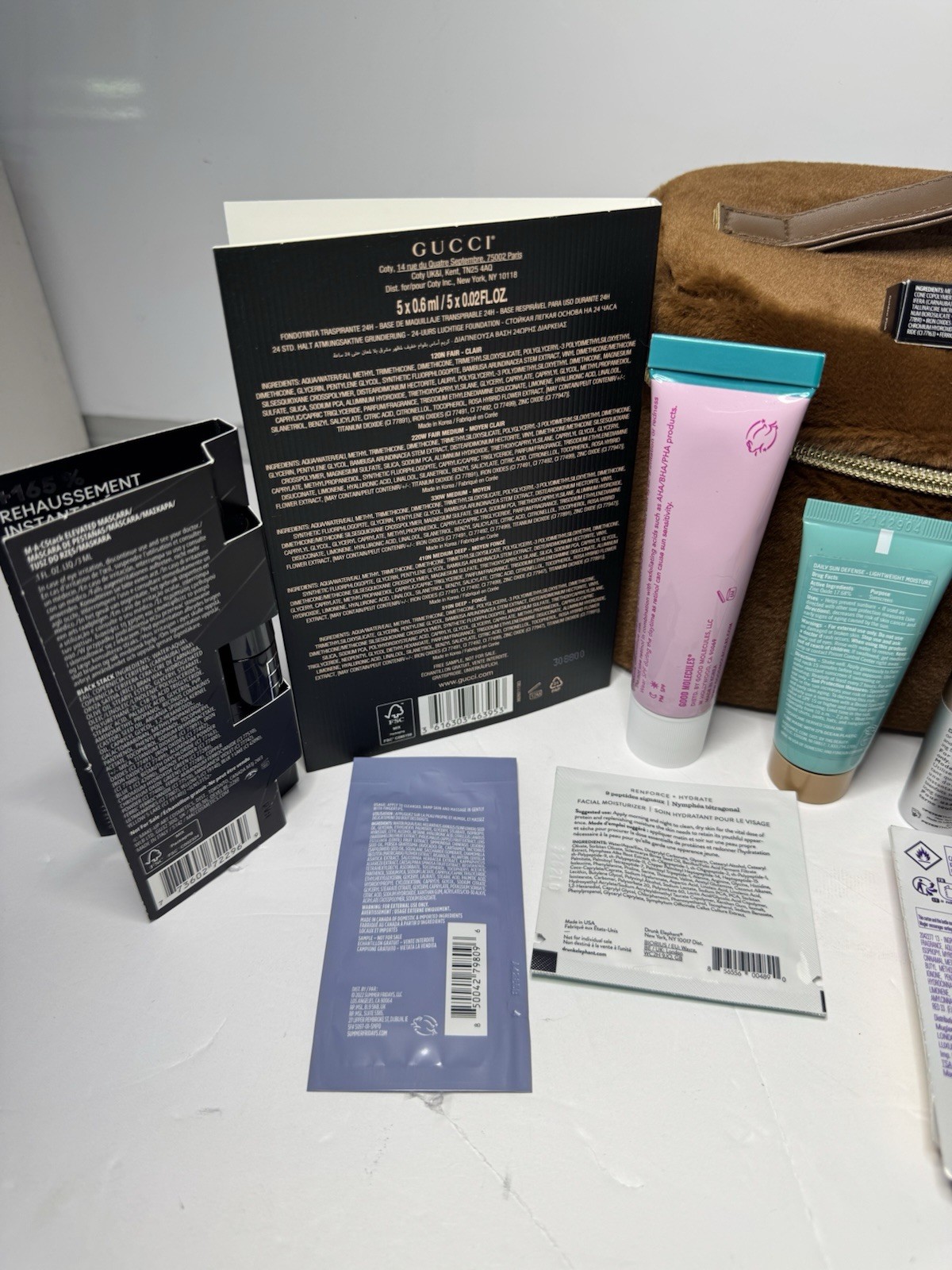 Ulta Beauty Bag Bundle Skincare Makeup 17pcs Lot Beekman Biossance Byoma MAC