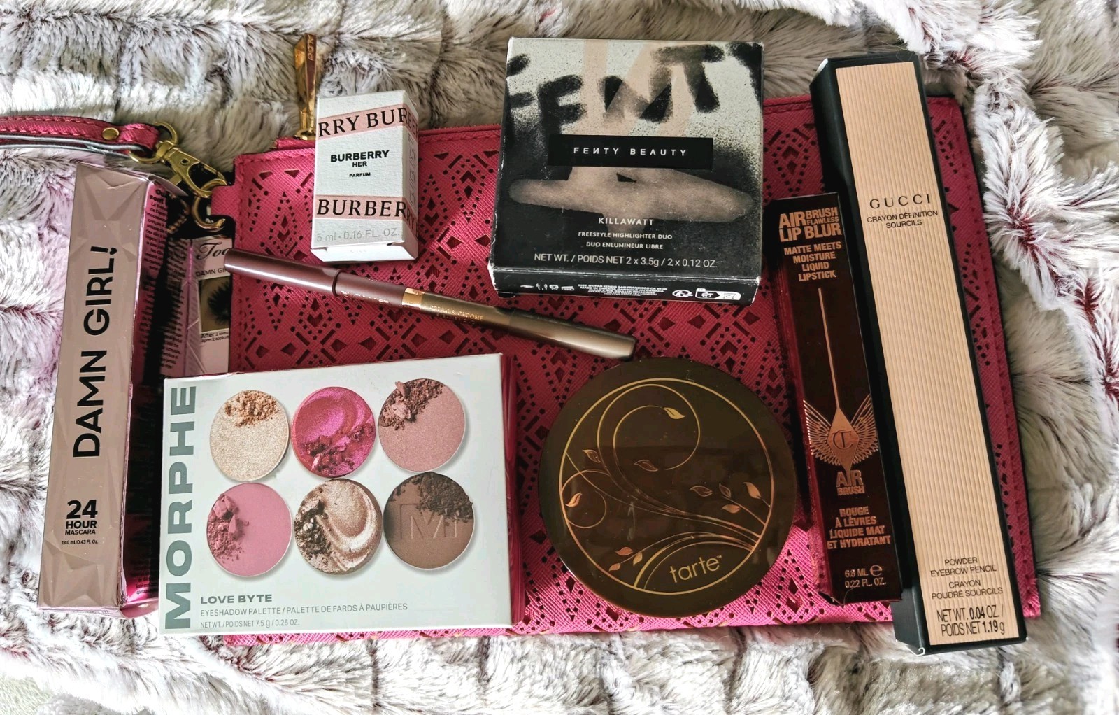 Makeup Bundle Feat: Tarte, Morphe, Too Faced, C.Tillbury, Gucci,Fenty+ Burberry