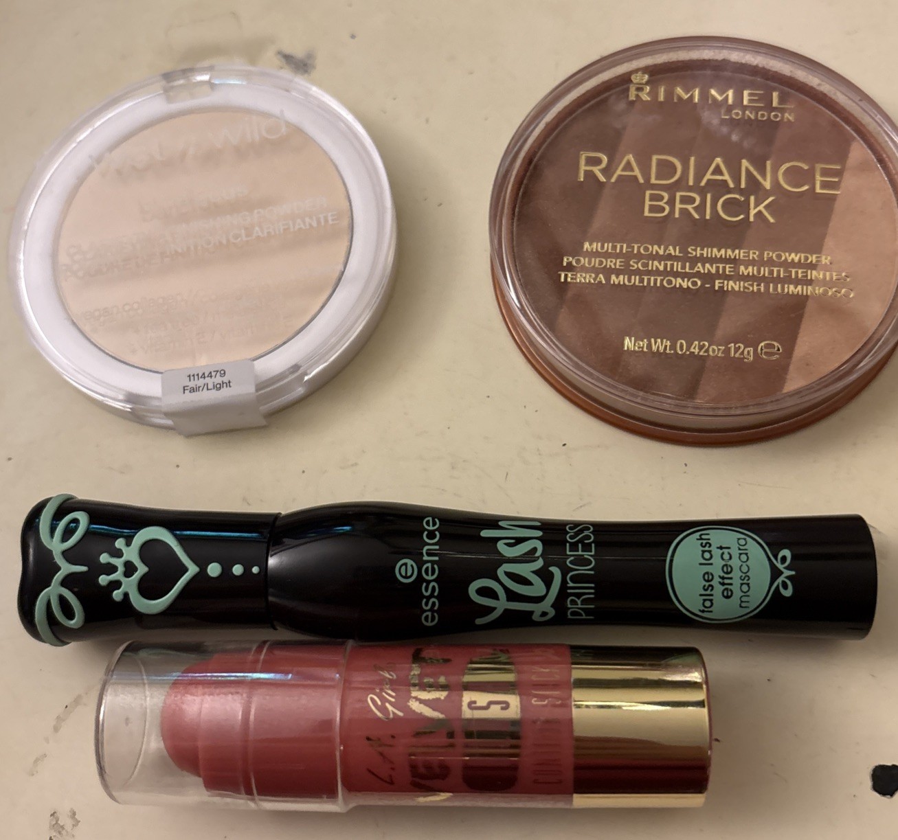 4-pc Make Up Set Variety – Rimmel | Wet N Wild | L.A. Girl | Essence – All NEW!