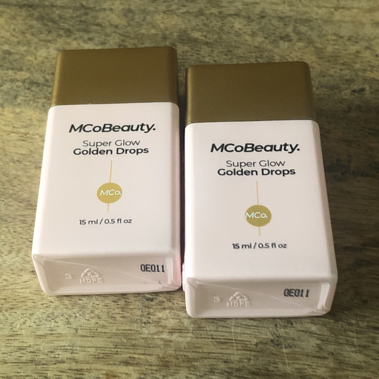 MCo Beauty Super Glow Golden Drops Antioxidants 30ml Tan Face bronzer Summer