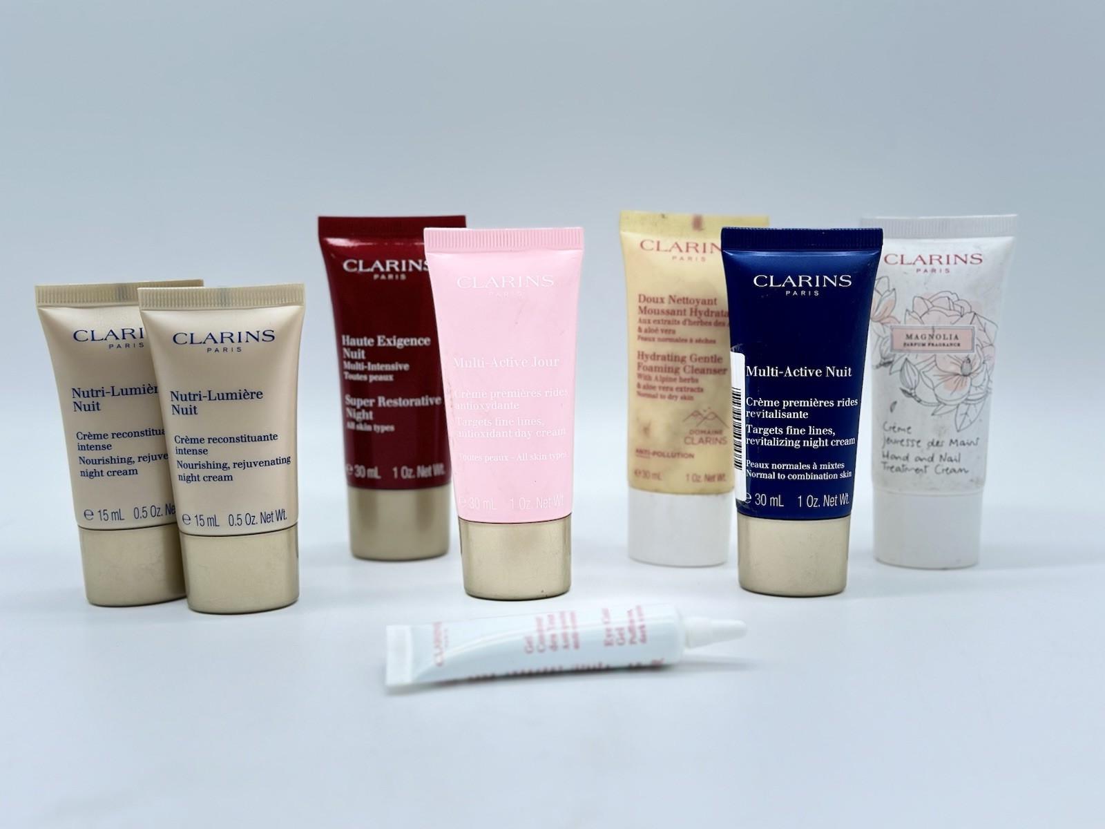 Lot of 8 – Clarins Skincare Beauty Products Travel-Friendly Sizes – NWOB