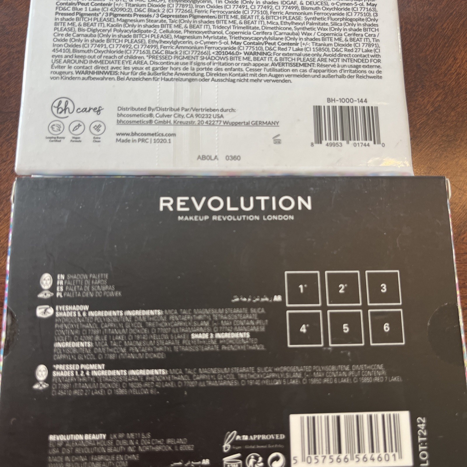 Revolution Makeup LOT EYESHADOWS lipgloss NEW SEALED!
