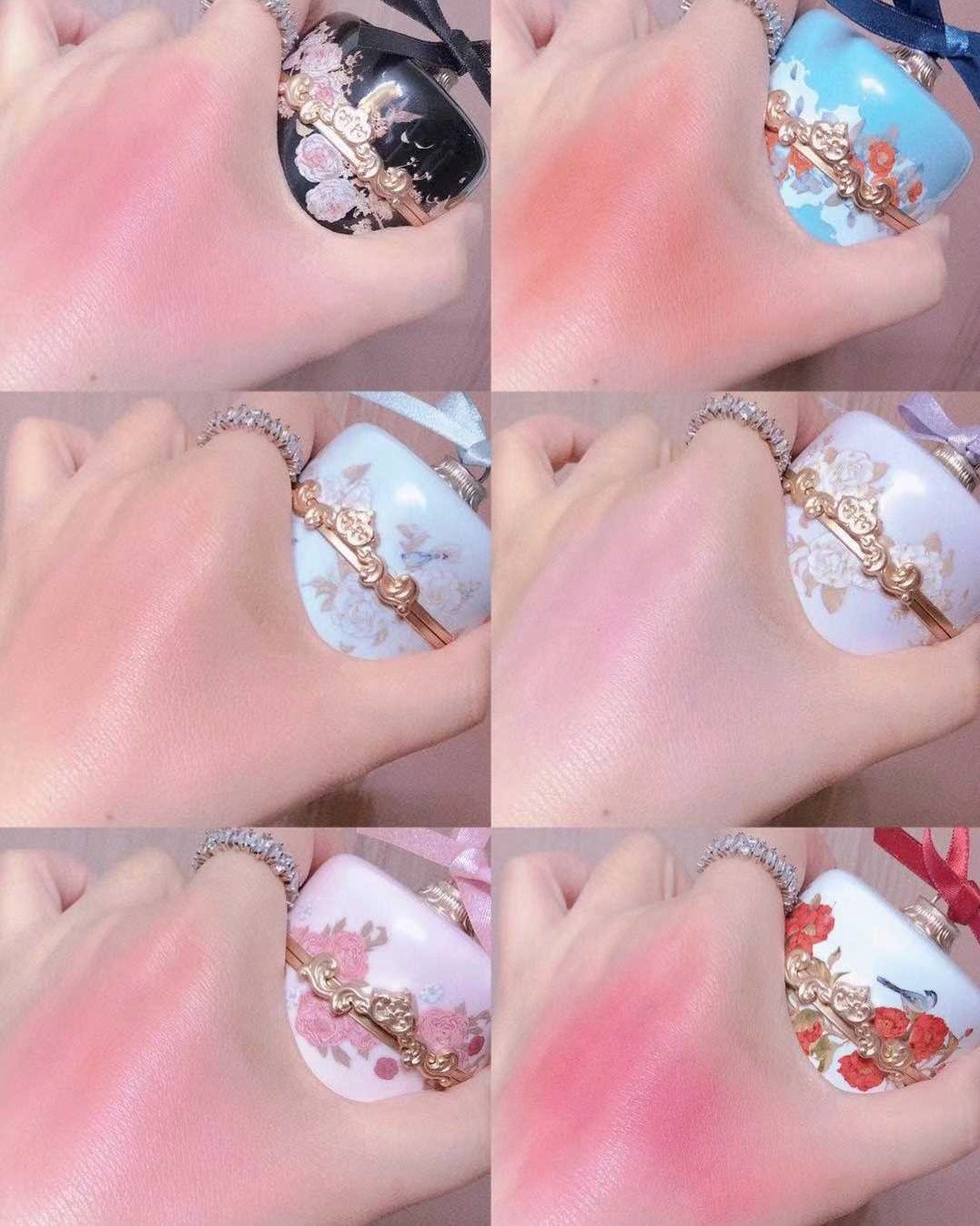 Flower Knows Goddess Shell + Air Cushion BB CC Cream Foundation #01 Porcelain