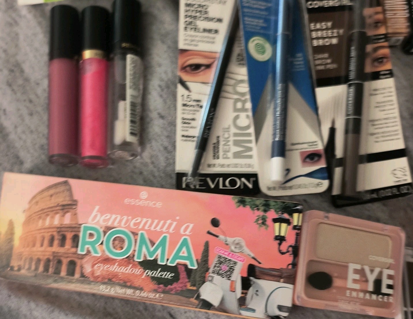 Drugstore Cosmetics Makeup Lot Of 30 Maybelline Revlon Covergirl Almay Etc