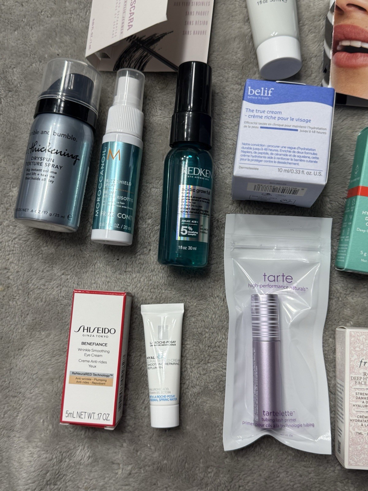 Lot 16 ULTA BEAUTY DELUXE Travel Mini Set Cream Mascara & 2 Cosmetic Bag