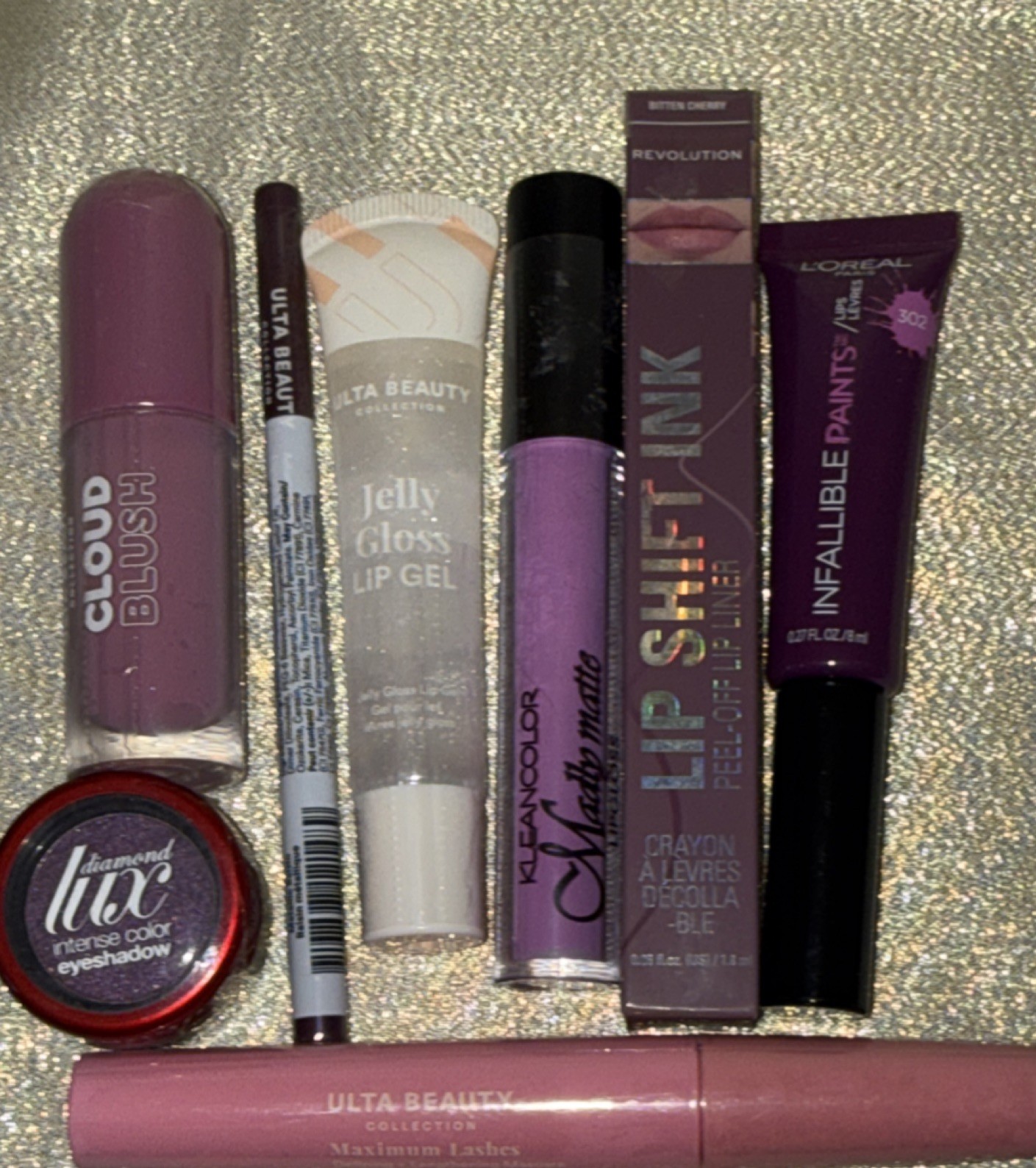 40 PC Ulta Beauty L’Oréal KleanColor Mixed Lot Makeup Skincare Perfume Bags