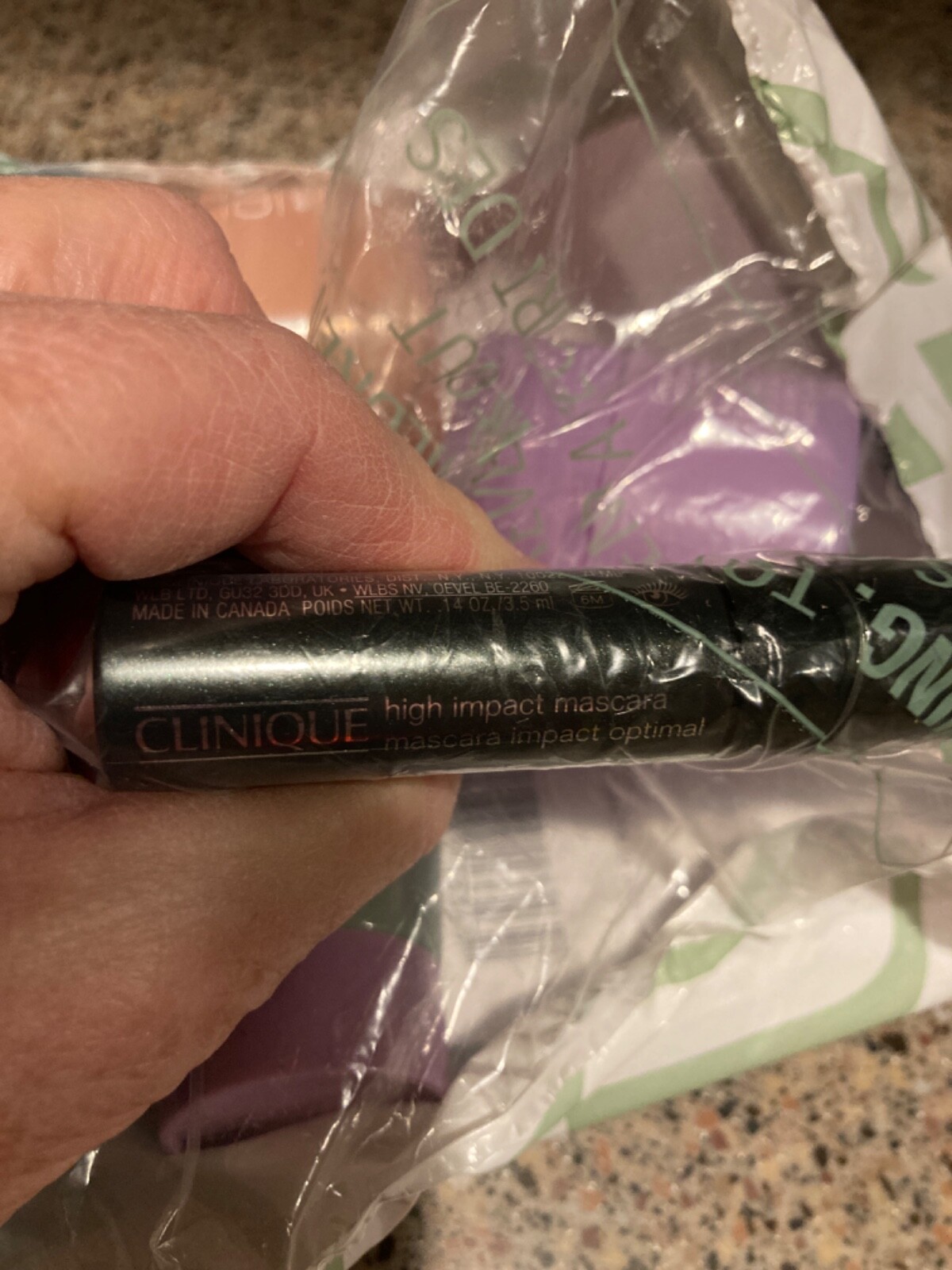 CLINIQUE FREE FULL SIZE SAMPLE PACK SEALED 5 ITEMS MASCARA LIPSTICK EYELINER ETC