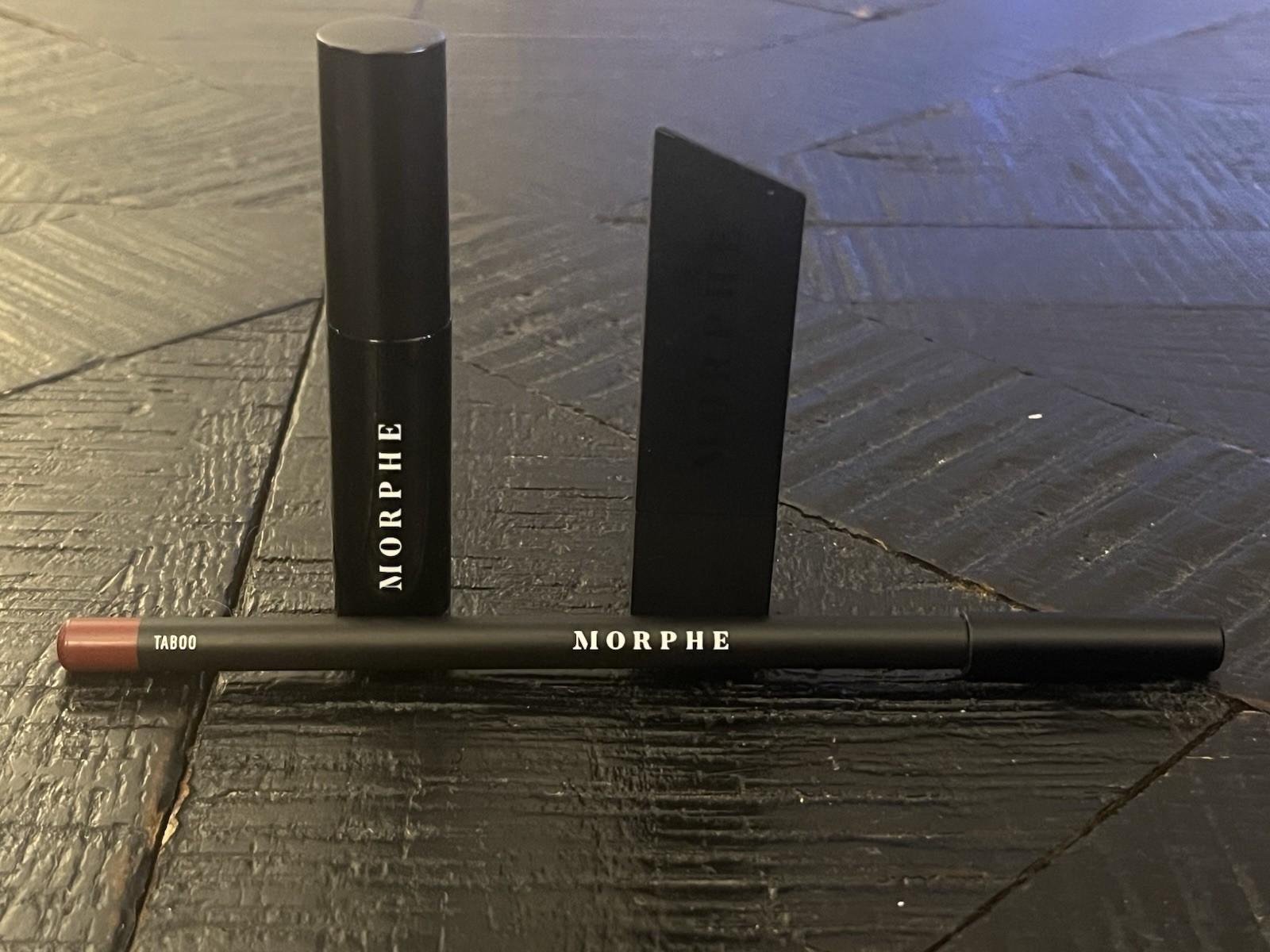 Morphe Makeup Bundle Lipstick, Lip Liner & Brow Gel NEW