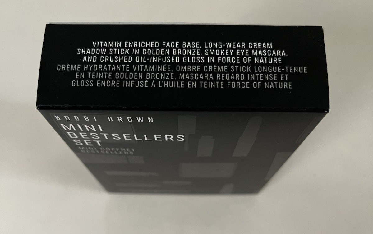 BOBBI BROWN Travel Mini BestSellers Set Face Base/Shadow Stick/Mascara/Lip Gloss