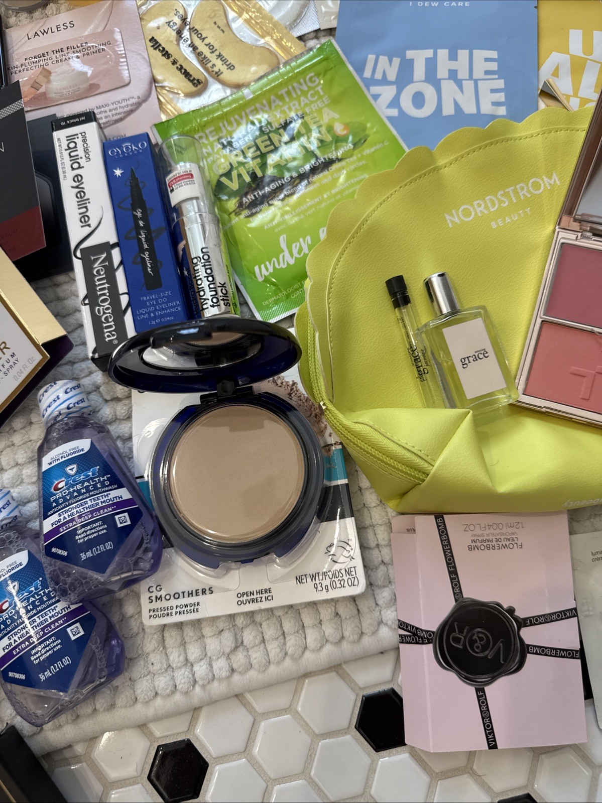 Makeup & Skincare Lot, Patrick TA She’s That Girl, Clarins, L’Occitane,NYX,Estee