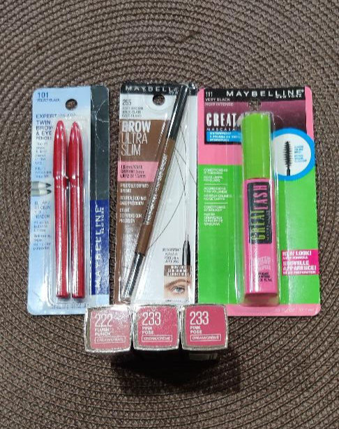 Maybelline New York Makeup Eye Lip Lot of 6 New