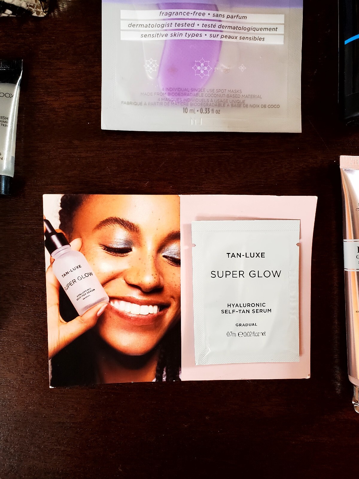 Ultimate Beauty Sample Bag – Skincare, Self-Tanning, and Makeup Samples