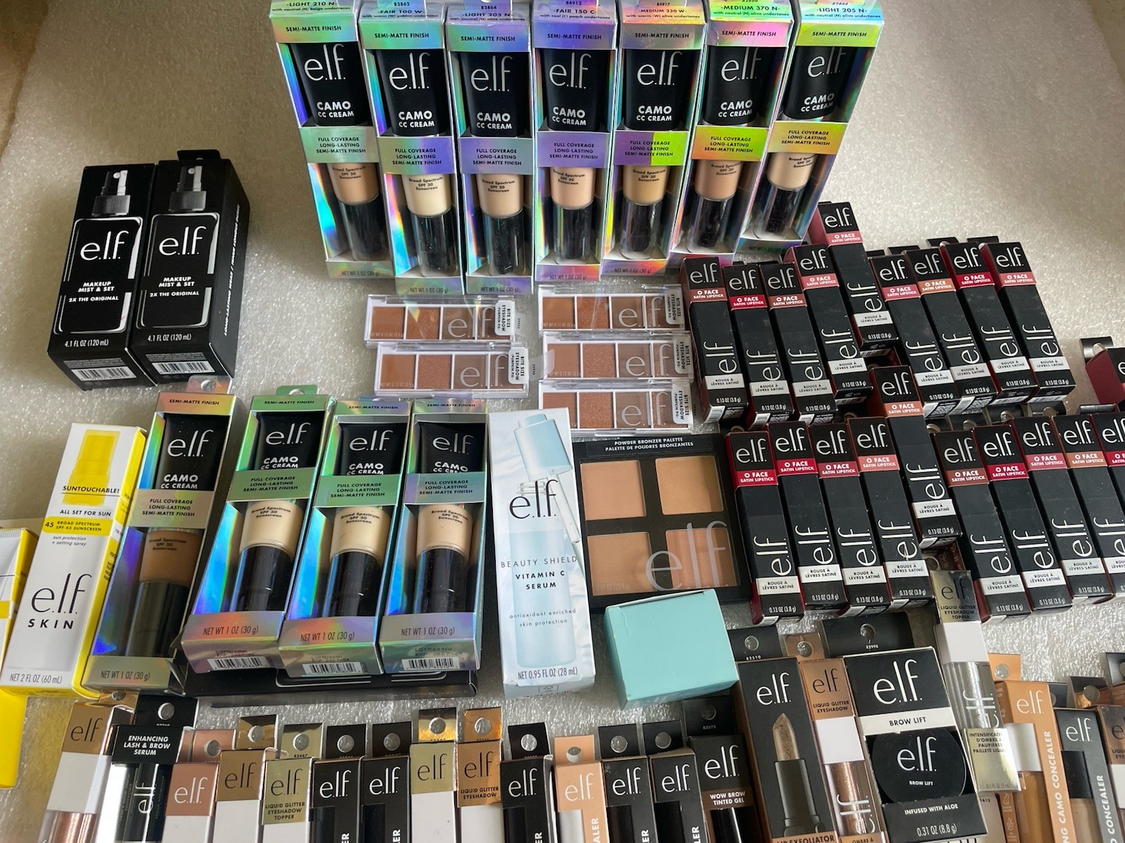 100 X Elf Mixed Makeup Lot Assorted With Duplicates View