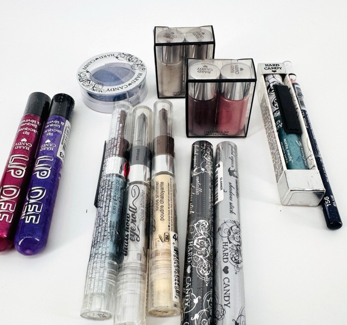 Lot Of Makeup Hard Candy Eyeshadow, Lip Gloss, Liner, New & Sealed FREE Shipping