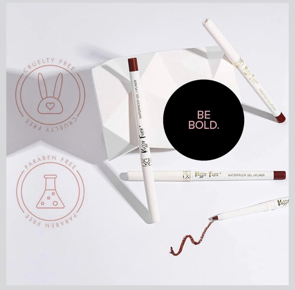 Colorgram RED BOMB 17 Ticking Apple + Belle Beauty TRUE RED Kisser Fixer Lip Duo