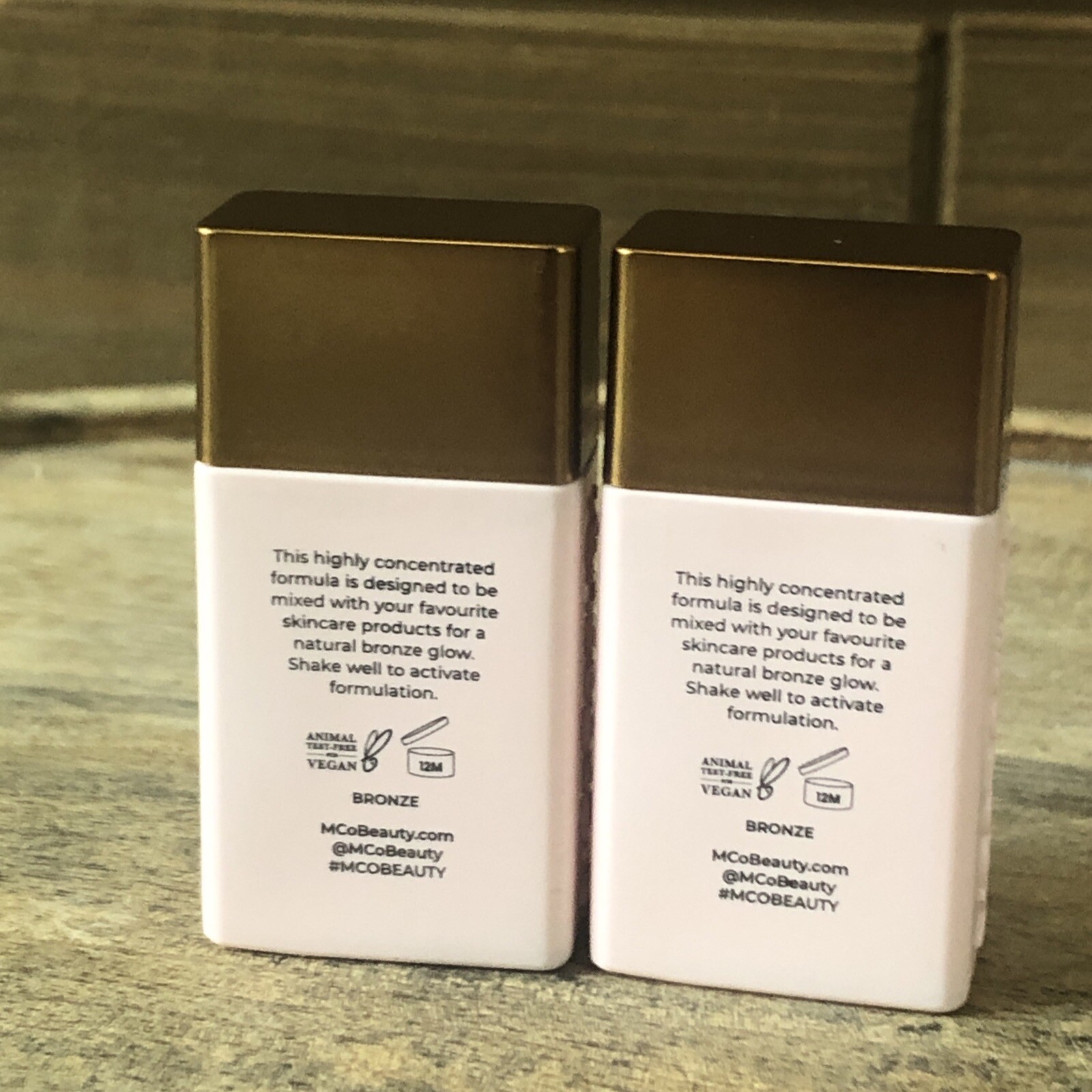 MCo Beauty Super Glow Bronzing Drops Antioxidants 30ml Tan Face bronzer Summer