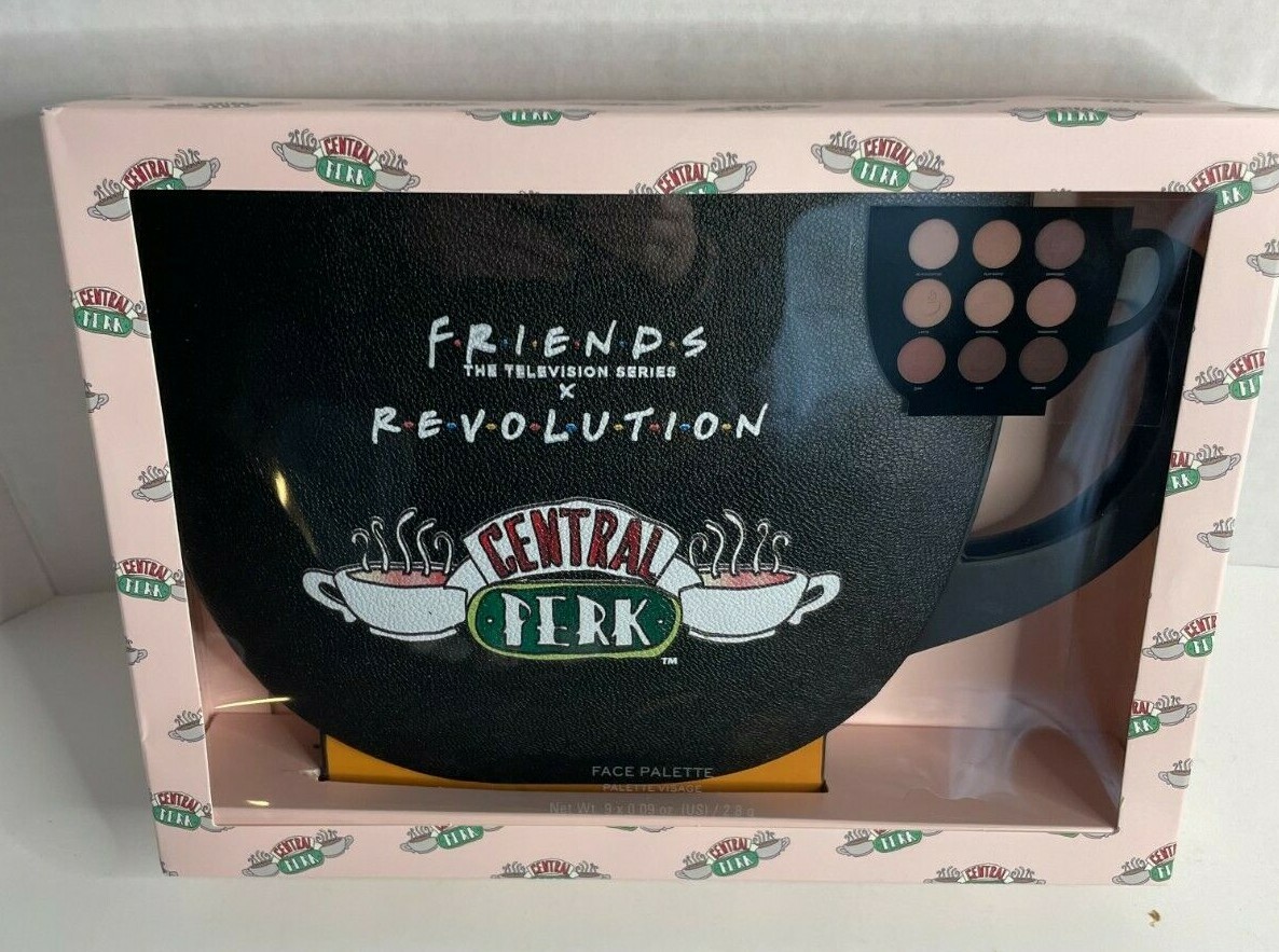 NEW ❤ Makeup Revolution X Friends Grab a Cup Face Palette Light to Medium BOX