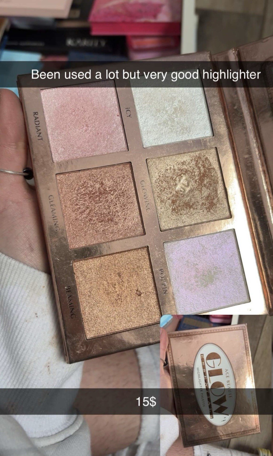 Ace Beaute, Iconic, Morphe, Kleancolor Full Size Makeup Palettes Glow Highlight…