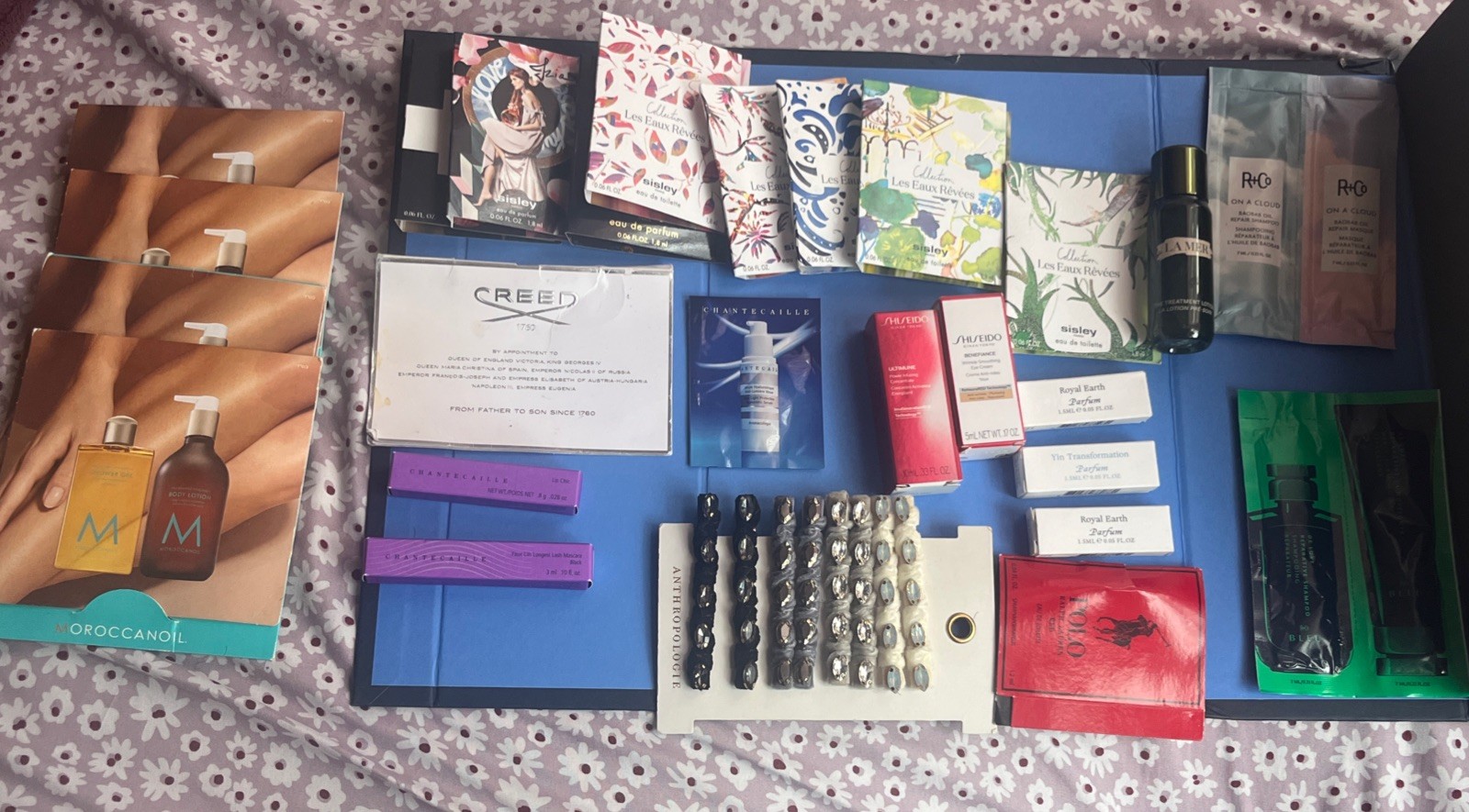Lot Travel Samples SISLEY SHISEIDO CREED La Mer Mascara