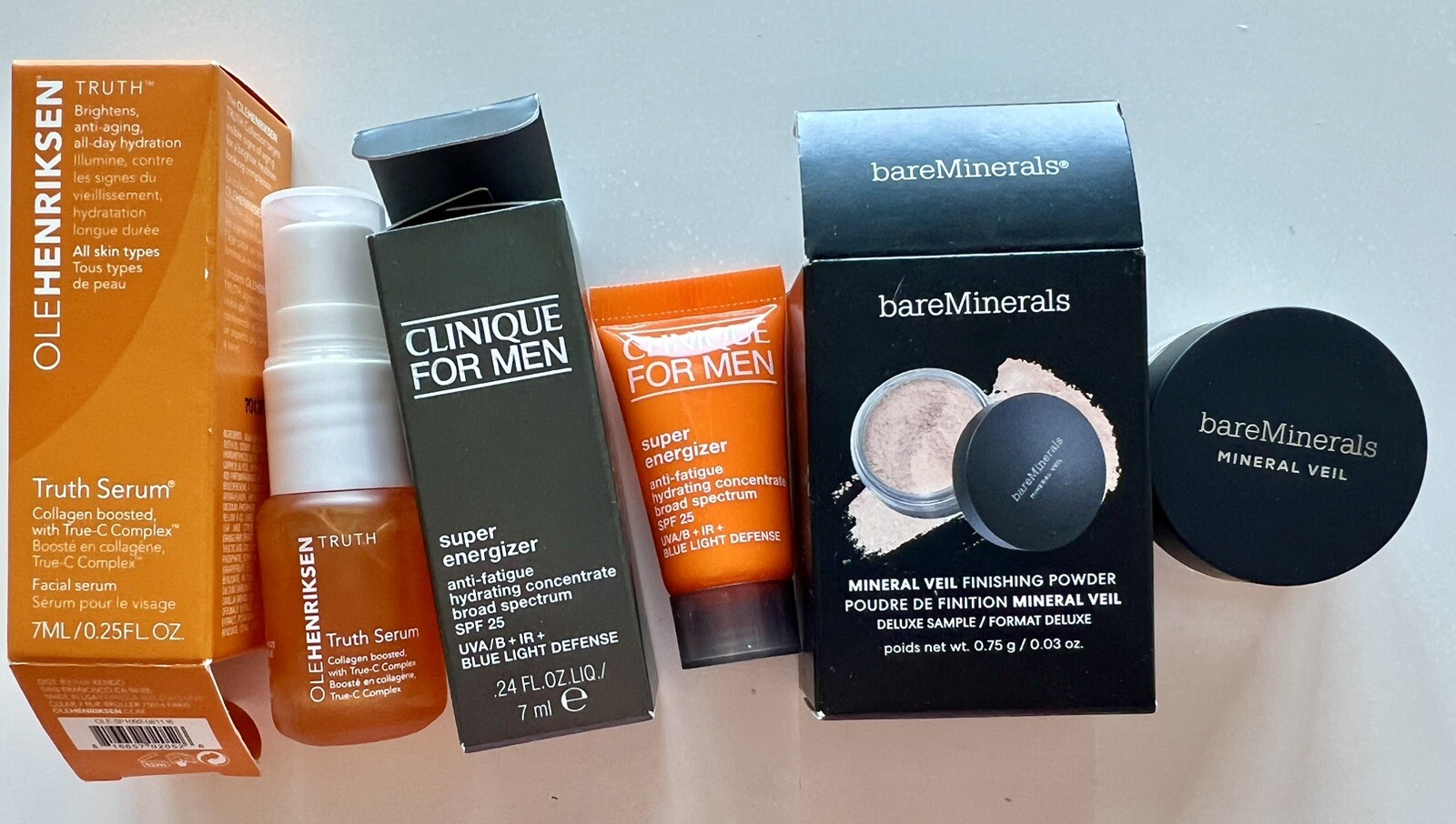 Cosmetic Powder Serum Concentrate Primer Highliter Mini Samples Lot NEW
