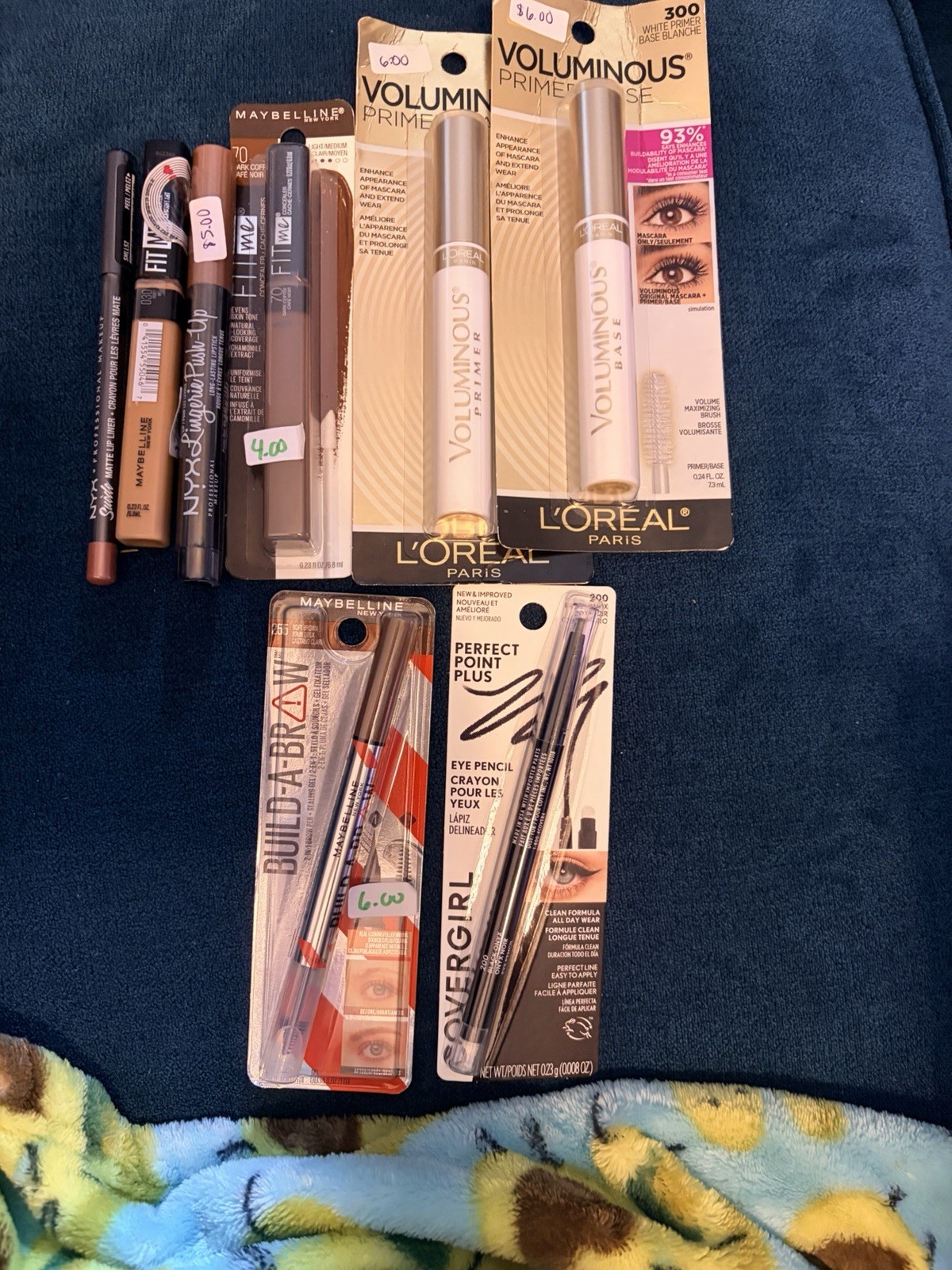 Mixed Brands Makeup Lot: CoverGirl Clean Matte Powder, L’Oréal Voluminous