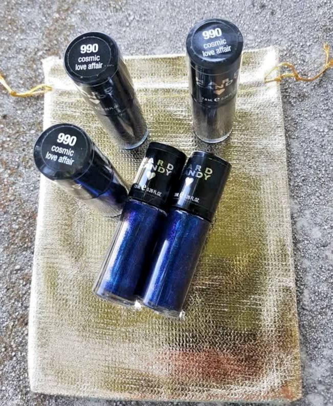 HARD CANDY Bundle 5 Bottles 990 COSMIC FLAIR Polish and 8 TAKE ME OUT Pencils