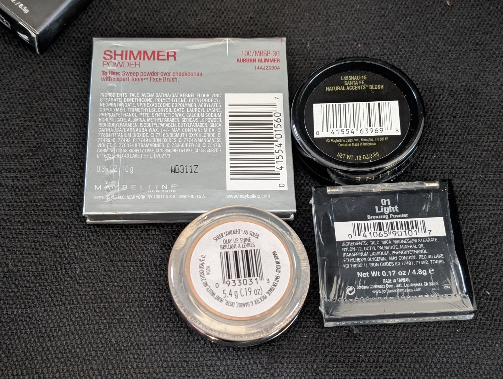 Assorted MAKEUP BEAUTY Bundle Lot-12 PCS-New/VTG/Discontinued-Milani, Olay..Lot1
