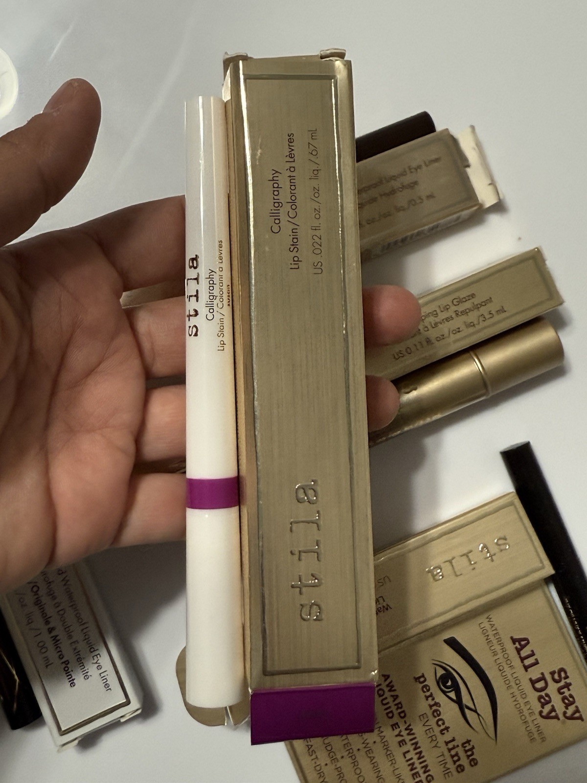 Stila Cosmetics Full-Size – Lip And Eye bundle