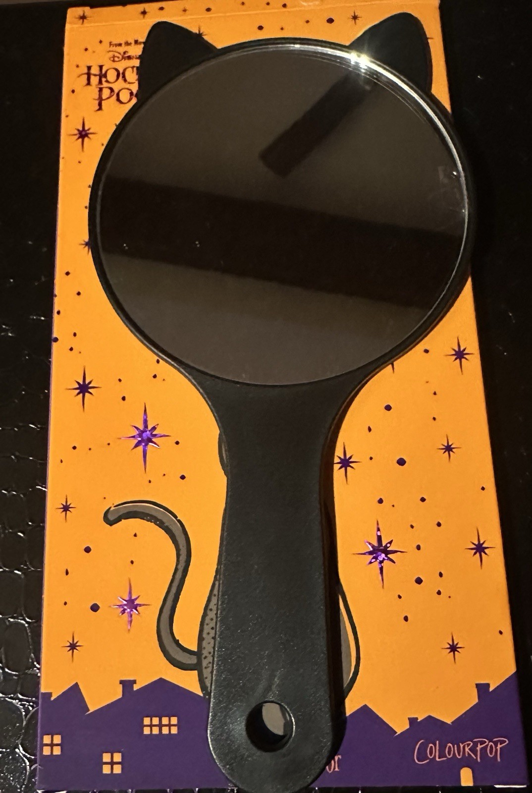 Colourpop Hocus Pocus Black Flame Candle, Cat Mirror and Super shock Shadow Trio