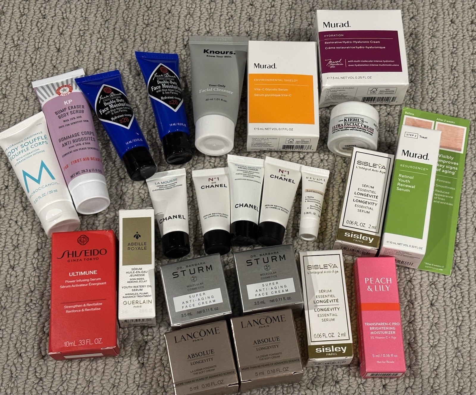 Ulta/Sephora/Deluxe Beauty Sample Lot 23 Pcs Pieces Prestige Skincare