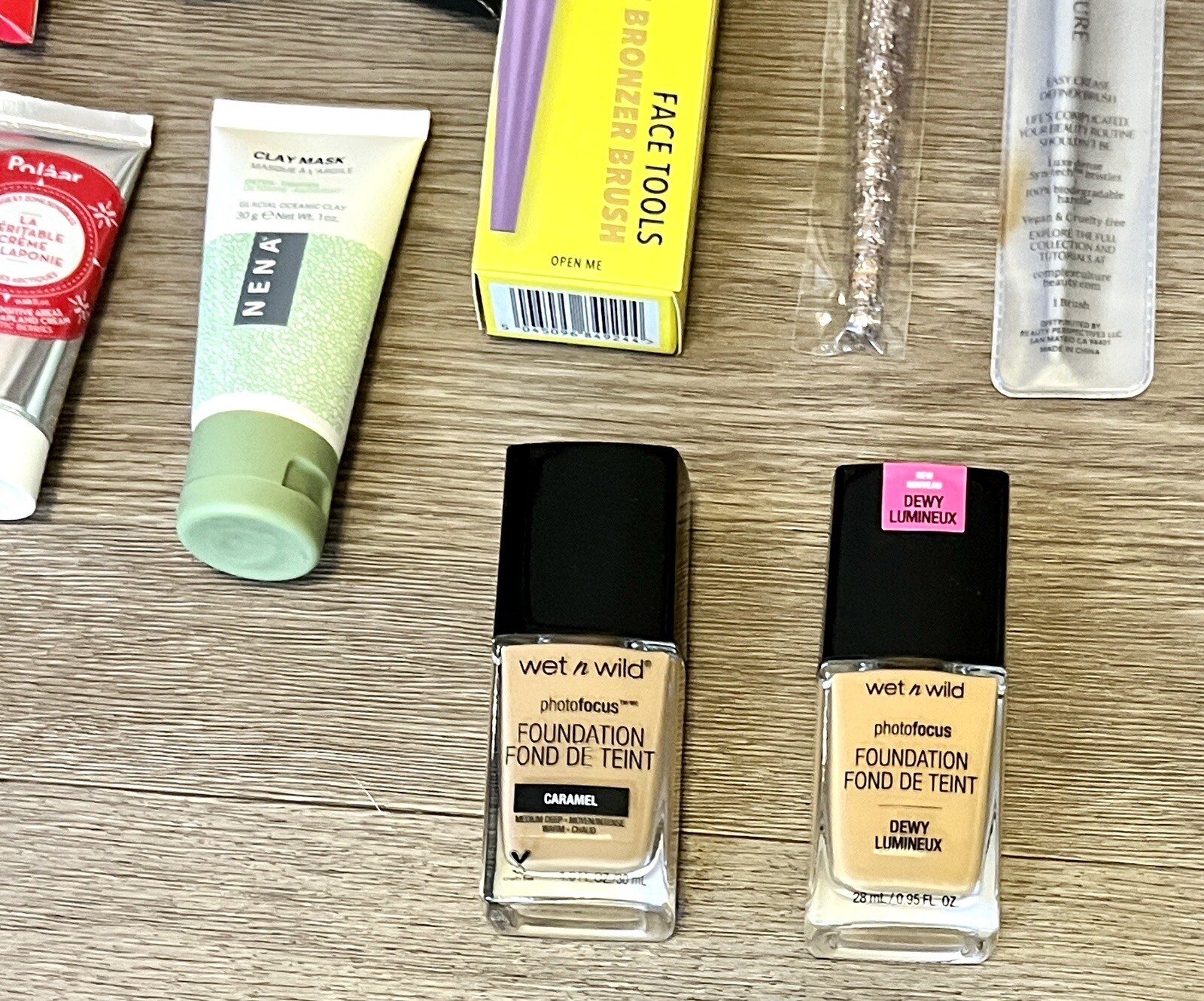 Lot of Brand New Assorted Skin Care, Makeup, & Tools, Travel & Full Sizes