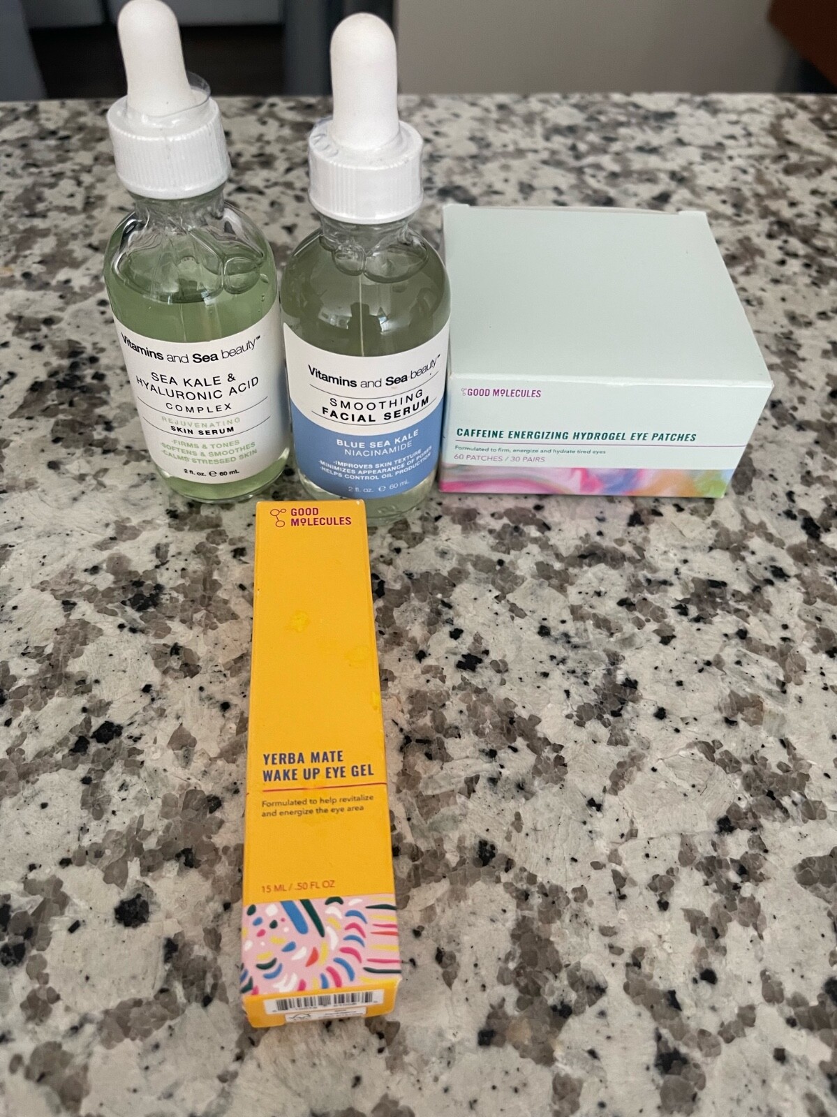 Good Molecules etc  skincare bundle new full size  (retail $34)