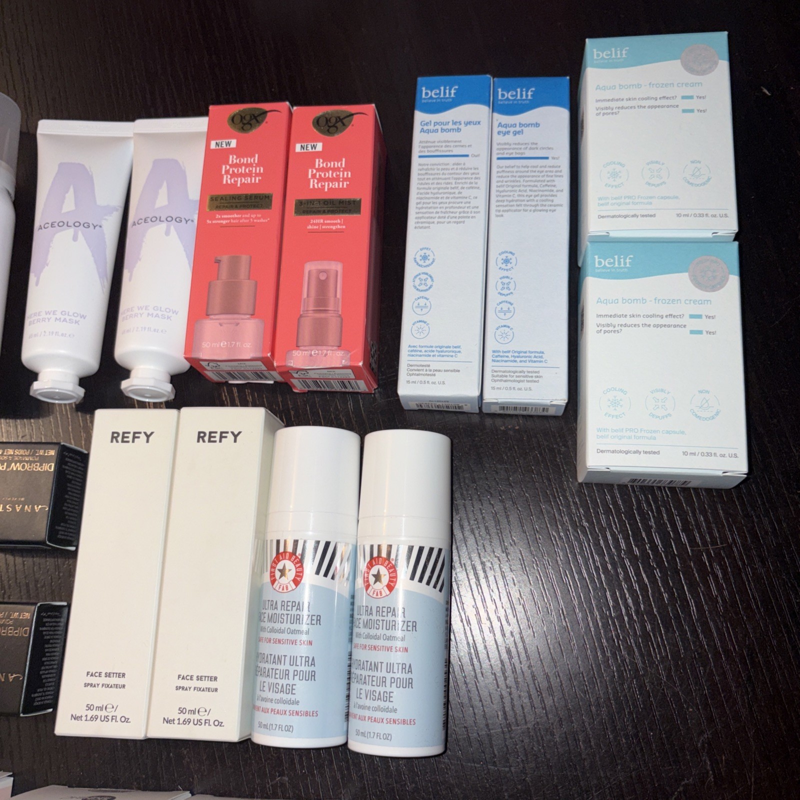 Assorted Lot Of 35 Skincare Haircare & Makeup Products NIB Sealed