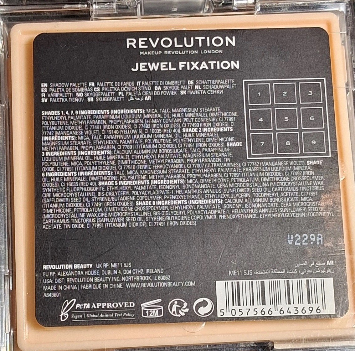 Milani Makeup Revolution LA Colors Beauty Bundle Eyeshadow Lashes Nails 15pc Lot