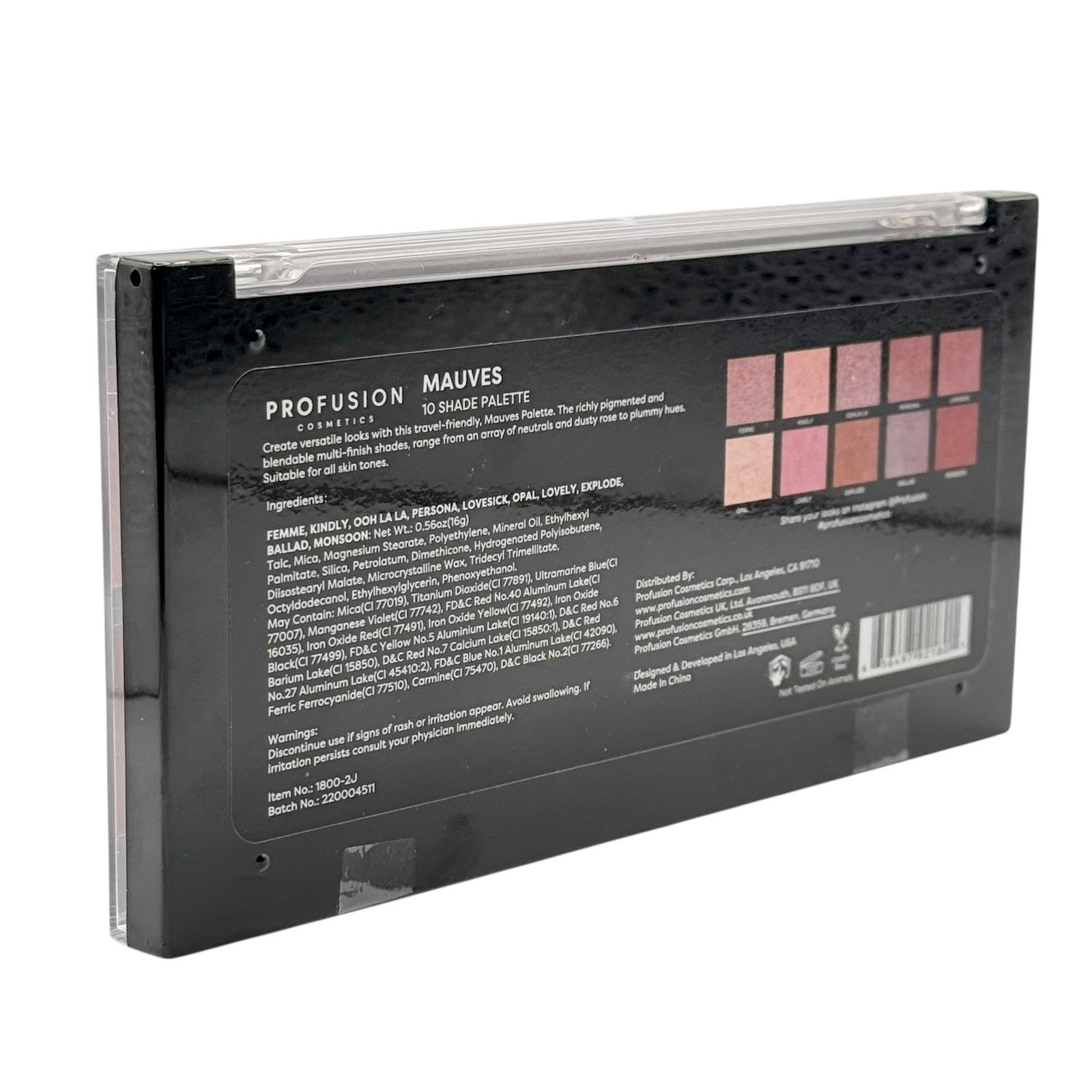 NEW Eyeshadow Lot of 5 Makeup Palettes Revolution Profusion Pro Reloaded Iconic