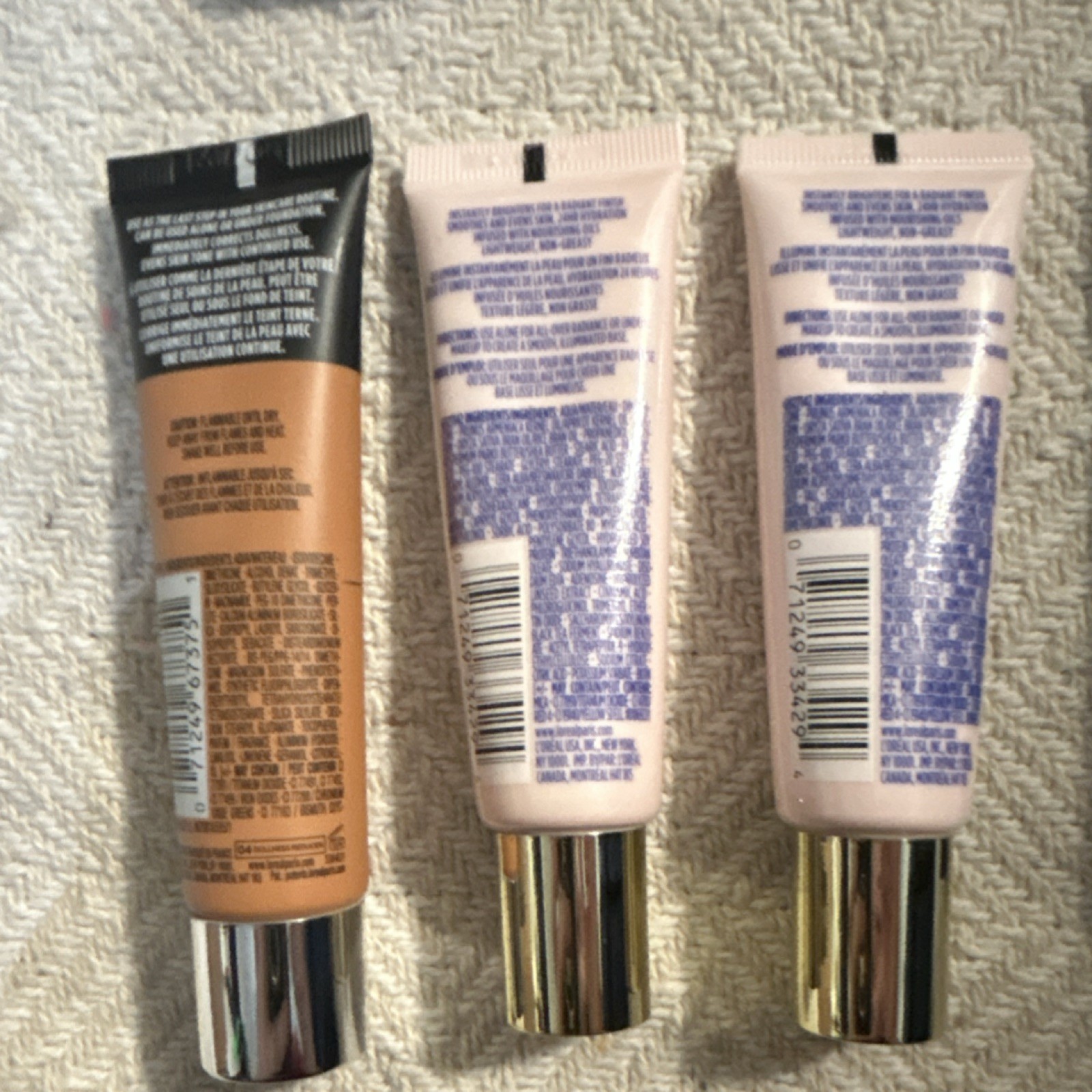 L’Oréal Makeup Lot Prime Lab, Visible Lift, Voluminous, Lash Paradise