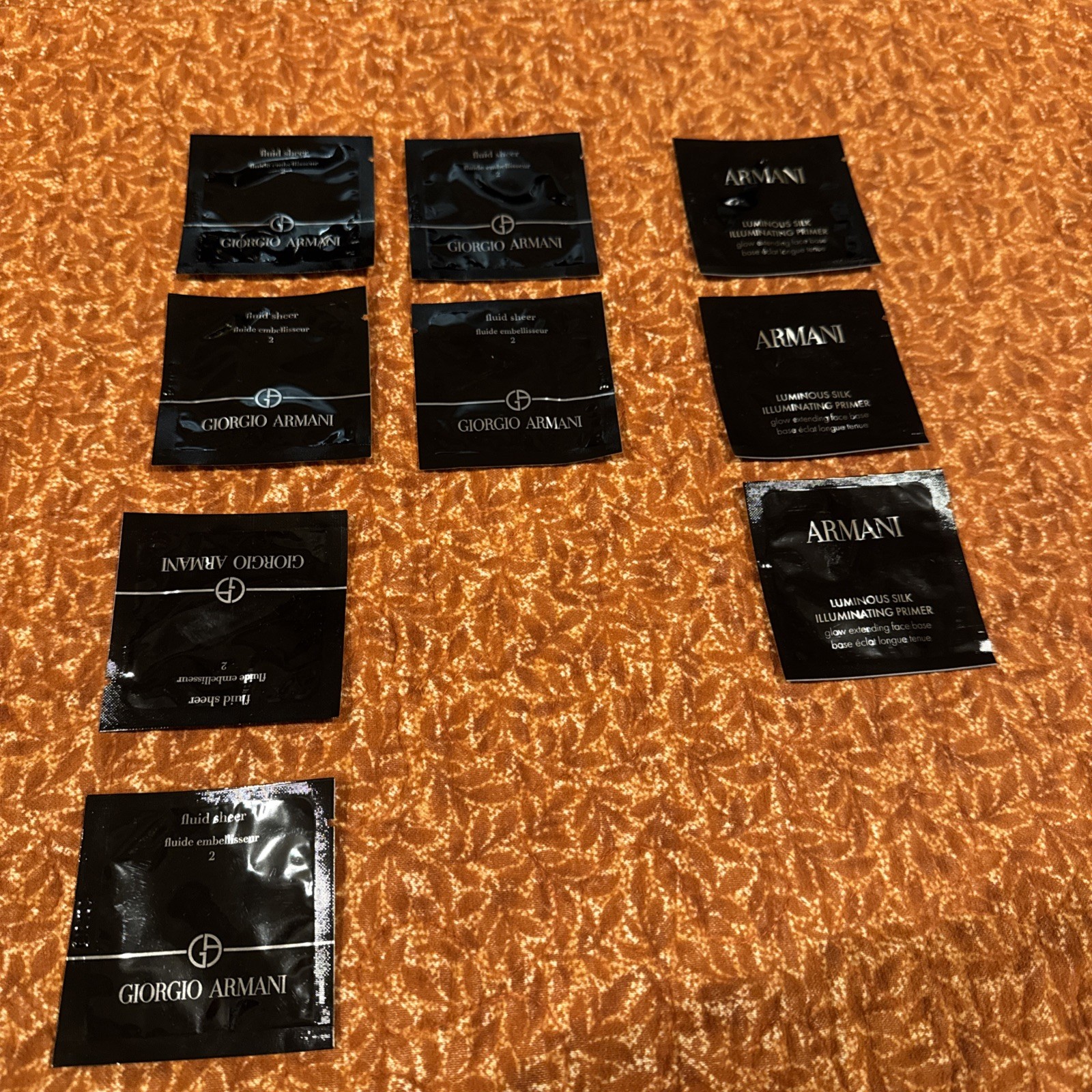 Giorgio Armani 2 fluid sheer fluide embellisseur And Illuminating primer Bundle