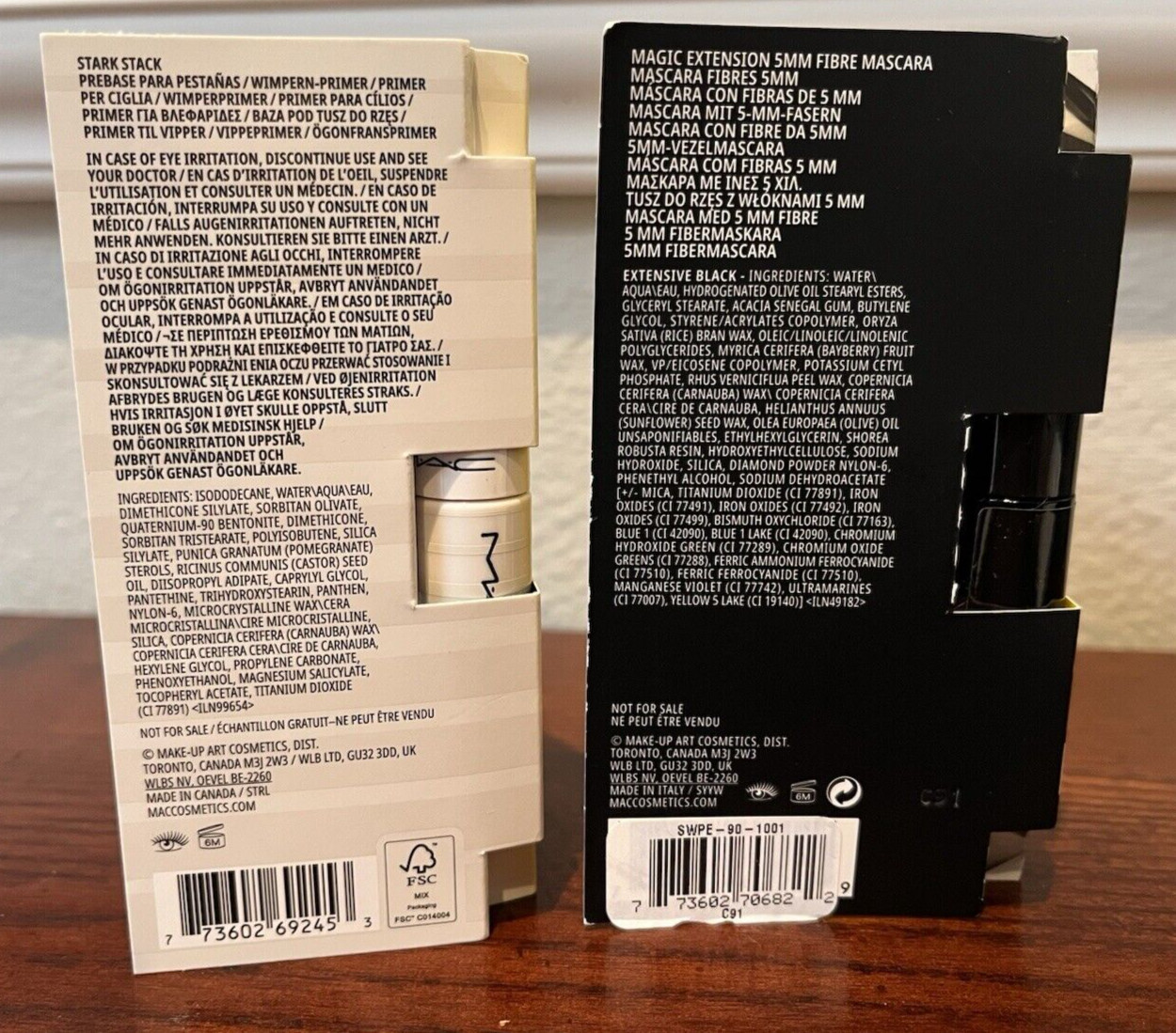 MAC Travel Lot PRIMER + MASCARA + SETTING SPRAY + POWDER FOUNDATION + HYPER REAL