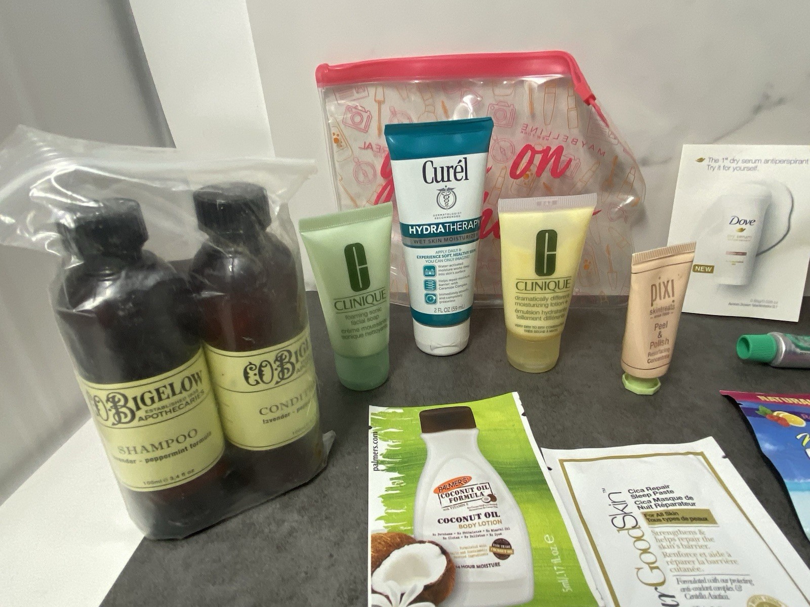 Walgreens Beauty Skincare Products 42 Pc Lot Mini Travel Sample +Bag