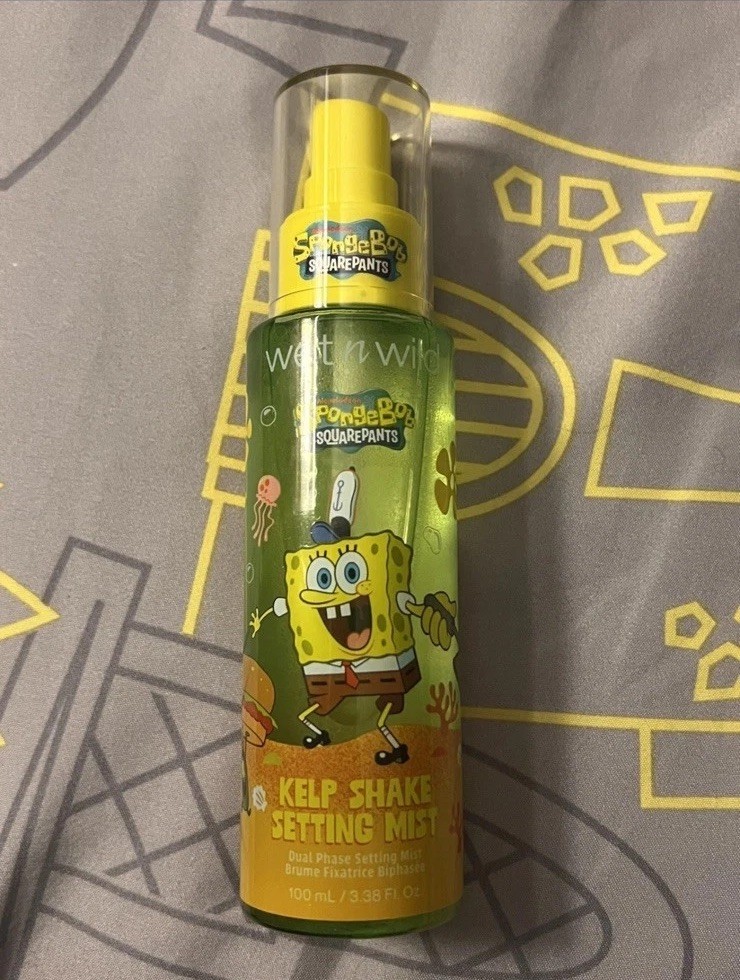 LOT OF 4 – new in packaging – Wet N Wild SpongeBob Makeup Collab