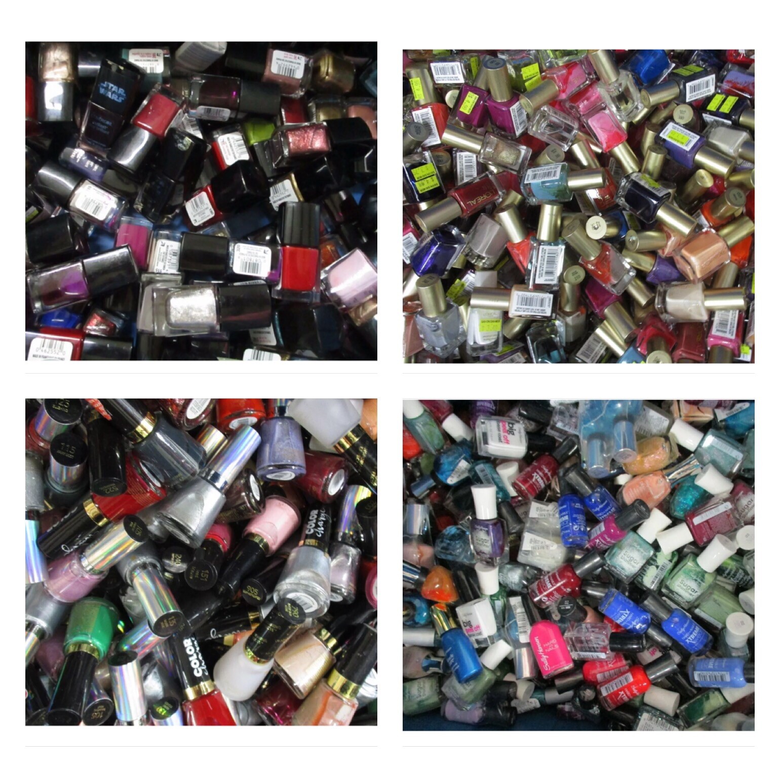 25Pcs-mixed lot cosmetics,covergirl Maybelline L’Oréal and more!!!